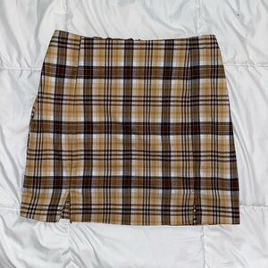 Love on a Hanger plaid skirt